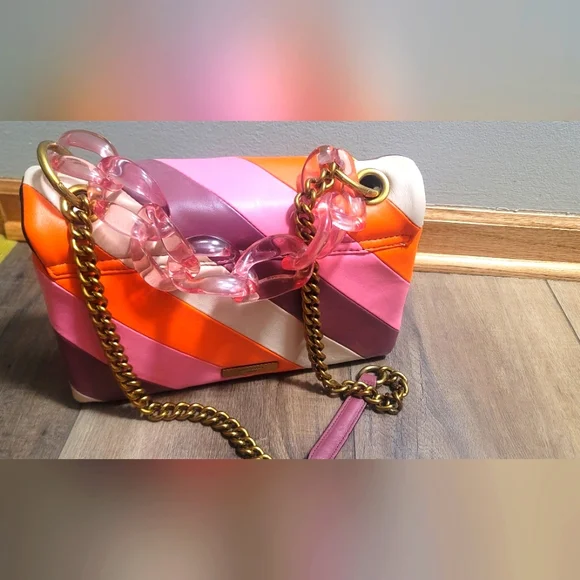 Kurt Geiger pink combo handbag. - Picture 5 of 5